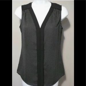 Banana Republic Polka Dot Sleeveless Top